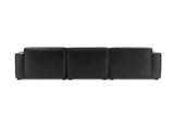 Nathan Leather Theater Lounge Modular Sofa
