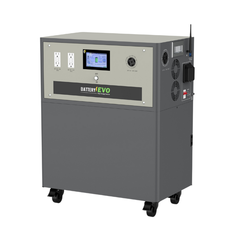 BatteryEVO WALRUS G3 plus Extension 12K INV. 44 kWh with Solar Accessories Kit