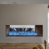 Litedeer Homes Mercury 40-inch 3D Water Vapor Fireplace Cassette with Smart Fireplace App, Multi-colour Flame & Remote Control (Model: VEW40A or VEW40M)