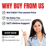 [08X12FT] Large Outdoor Heavy-Duty Polycarbonate Walk-In Greenhouse With Double Swing Doors And Two Ventilation Windows (SAK73651)