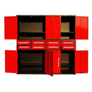 7ft Garage Storage Cabinet (8 Drawers & 8 Cabinets)