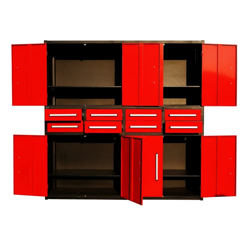 7ft Garage Storage Cabinet (8 Drawers & 8 Cabinets)