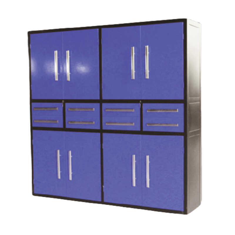 7ft Garage Storage Cabinet (8 Drawers & 8 Cabinets)