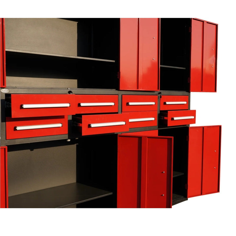 7ft Garage Storage Cabinet (8 Drawers & 8 Cabinets)