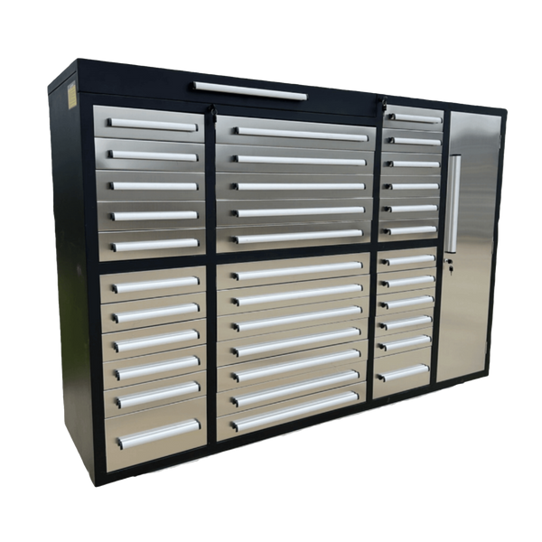 7ft Garage Storage Cabinet (35 Drawers & 1 Cabinet)
