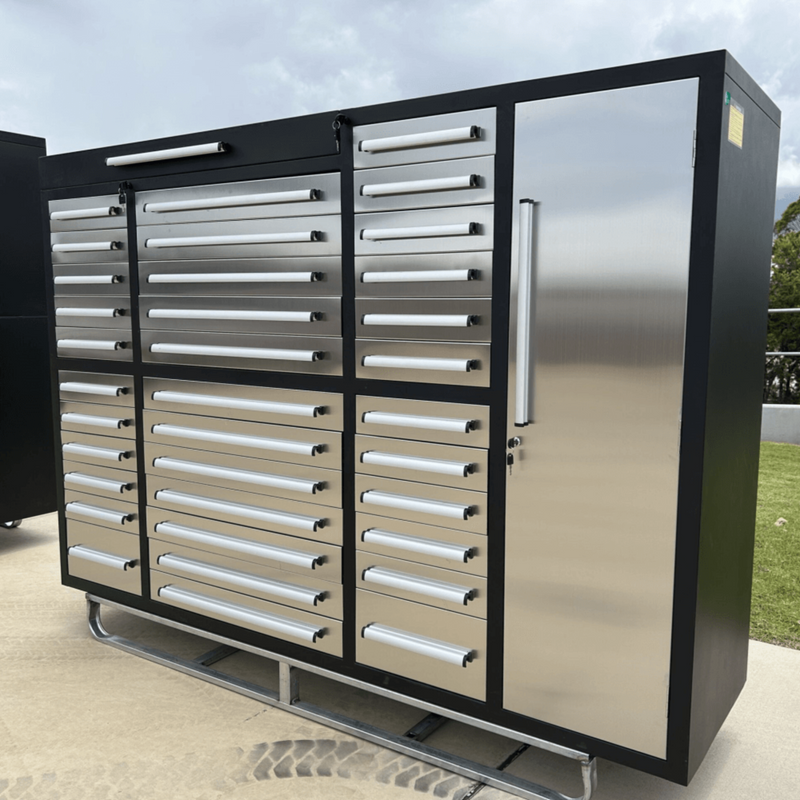 7ft Garage Storage Cabinet (35 Drawers & 1 Cabinet)