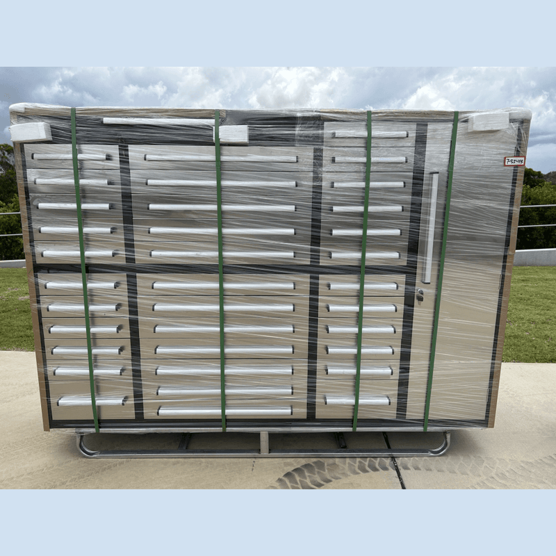 7ft Garage Storage Cabinet (35 Drawers & 1 Cabinet)