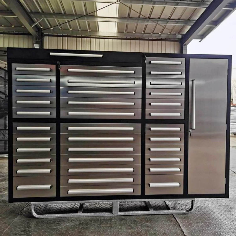 7ft Garage Storage Cabinet (35 Drawers & 1 Cabinet)