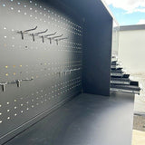 10ft Workbench Cabinet(30 Drawers,1 Pegboard & 2 Cabinets)