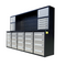 9.5ft Storage Workbench with 30 Drawers & 2 Cabinets
