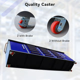 10ft 15-Drawer Storage Workbench with Wheels