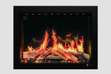 2025 New LiteStar ZEF32X – 32-inch Smart Electric Fireplace Insert Multi-Flame Style | Breathing Logs | Smart App | 5 Unique Flame Colors | Adjustable Crackling Sounds