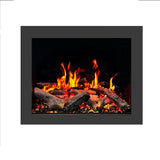 2025 New LiteStar ZEF35A – 35-inch Smart Electric Fireplace Insert 🔥 Multi-Flame Style | Breathing Logs | Smart App | 5 Unique Flame Colors | Adjustable Crackling Sounds