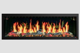 2025 New Litedeer Latitude 55" Ultra-slim Smart Electric Fireplace with Reflective Amber Glass （Model：ZEF55T)