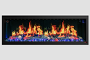 2025 New Litedeer Homes Latitude II 68" Smart Wall Mount Electric Fireplace with App Crushed Ice Rocks & Remote - ZEF68XC