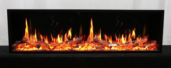 Litedeer Homes Alpine Series 60-Inch Ultra-Slim Electric Fireplace with App (Model: ZEF60VL)