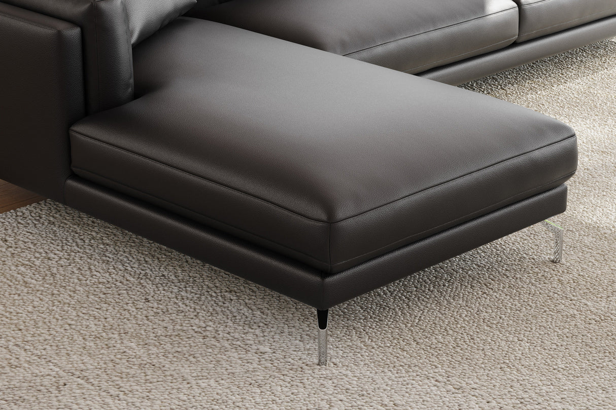 Zadar Leather Sectional Sofa