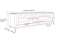 Valencia Zorion Full-Aniline Leather 104" Wide Sofa, Black