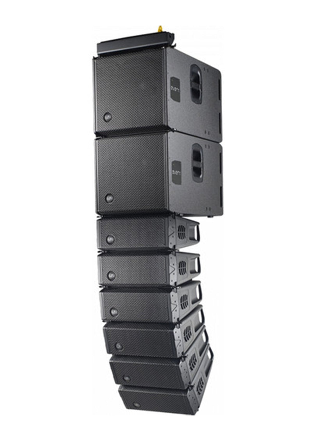 DAS Audio EVENT-26A, Powered 2-Way Compact Line Array Module - Black