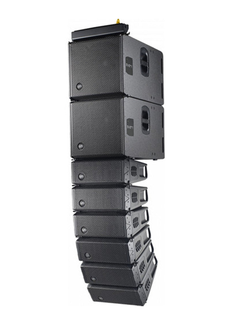 DAS Audio EVENT-26A, Powered 2-Way Compact Line Array Module - Black
