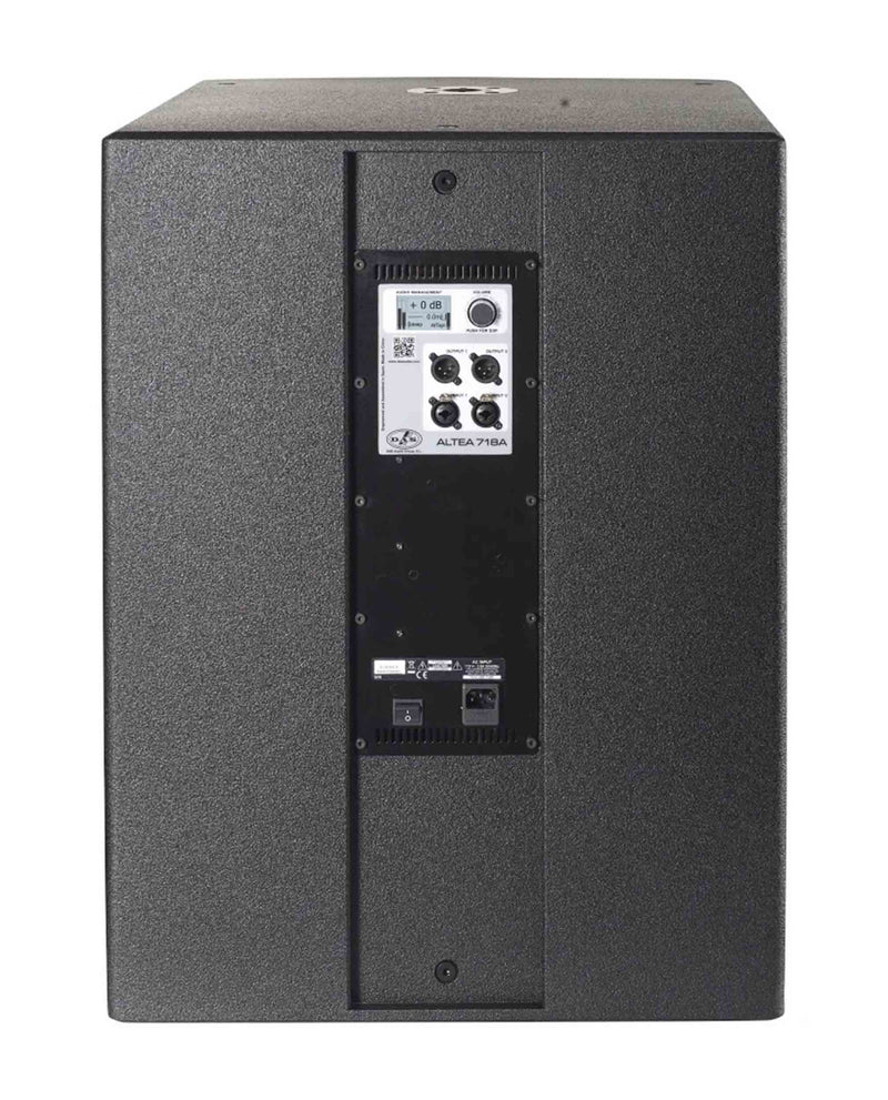 DAS Audio ALTEA-718A, 750-Watt 18-Inch Active Subwoofer - Black