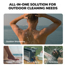 Bougerv portable propane outdoor camping water heater