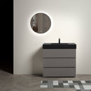 Alice 36 Inch Premium Modern Freestanding One-Piece Bathroom Vanity Set Without Drain And Faucet (SAK71364)