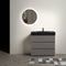 Alice 36 Inch Premium Modern Freestanding One-Piece Bathroom Vanity Set Without Drain And Faucet (SAK71364)