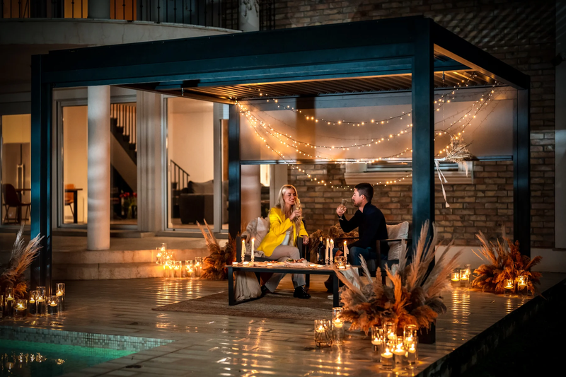 Hansø Aluminum Pergola Kit