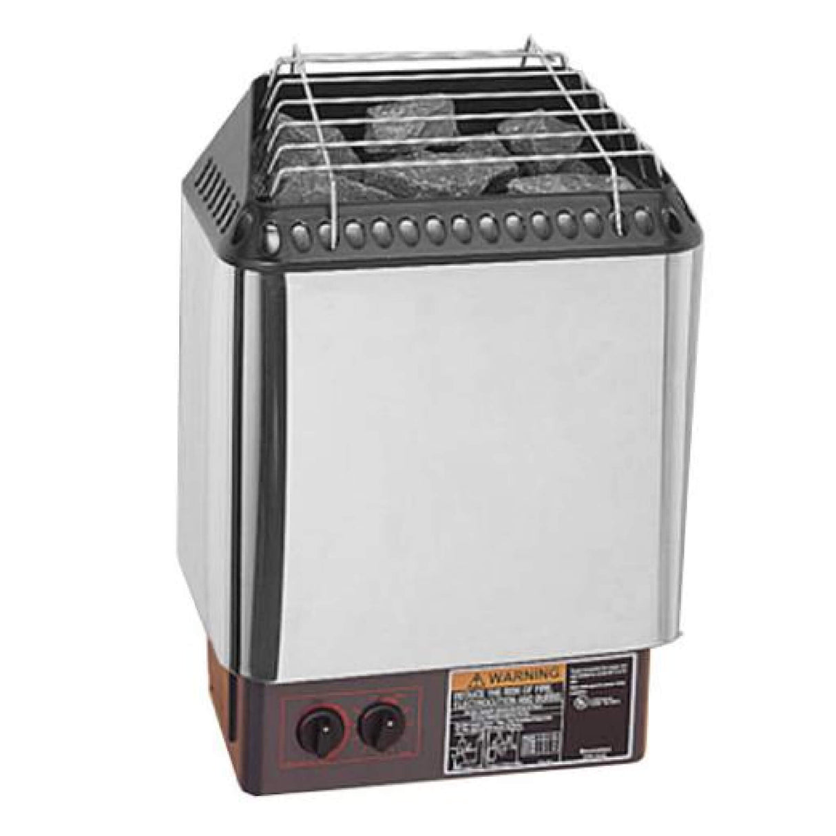 Amerec Designer B Series Stainless Steel Black Sauna Heater (SAK54023)