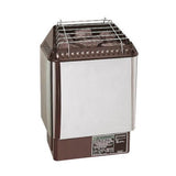 Amerec Designer S Series Premium Stainless Steel Sauna Wall Mounted Heater W/ Large Rock Capacity [DSNR-45/60/80S] (SAK45630)