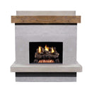 American Fyre Designs Brooklyn Smooth 68-Inch Free Standing Outdoor Gas Fireplace
