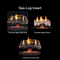 American Fyre Designs Cordova 76-Inch Recessed Body and Hearth Outdoor Gas Fireplace