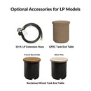 American Fyre Designs El Dorado 39-Inch Round Gas Fire Pit