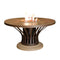 American Fyre Designs Fiesta 54-Inch Round Gas Fire Pit Dining Table
