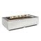 American Fyre Designs Louvre 56-Inch Rectangular Gas Fire Pit