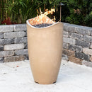 American Fyre Designs Wave 20-Inch Free Standing Outdoor Gas Fire Urn