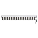 [16x10FT] Awntech Destin Premium Electric Outdoor Motorized Retractable Awning [DTL16/DTR16-SBY] (SAK69832)