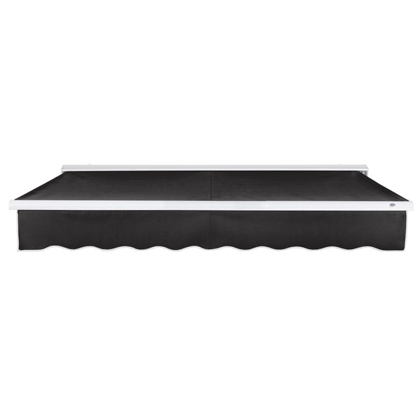 [18x10FT] Awntech Destin Premium Electric Outdoor Motorized Retractable Awning [DTL18/DTR18-SBY] (SAK13056)
