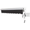 [18x10FT] Awntech Destin Premium Electric Outdoor Motorized Retractable Awning [DTL18/DTR18-SBY] (SAK13056)