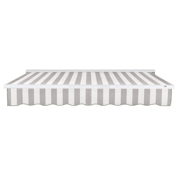 [16x10FT] Awntech Destin Premium Manual Outdoor Retractable Awning [DM16-SBY] (SAK41359)