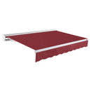 [16x10FT] Awntech Destin Premium Manual Outdoor Retractable Awning [DM16-SBY] (SAK41359)