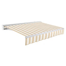 [16x10FT] Awntech Destin Premium Manual Outdoor Retractable Awning [DM16-SBY] (SAK41359)