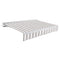 [18x10FT] Awntech Destin Premium Manual Outdoor Retractable Awning [DM18-SBY] (SAK29367)