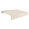 [18x10FT] Awntech Destin Premium Manual Outdoor Retractable Awning [DM18-SBY] (SAK29367)