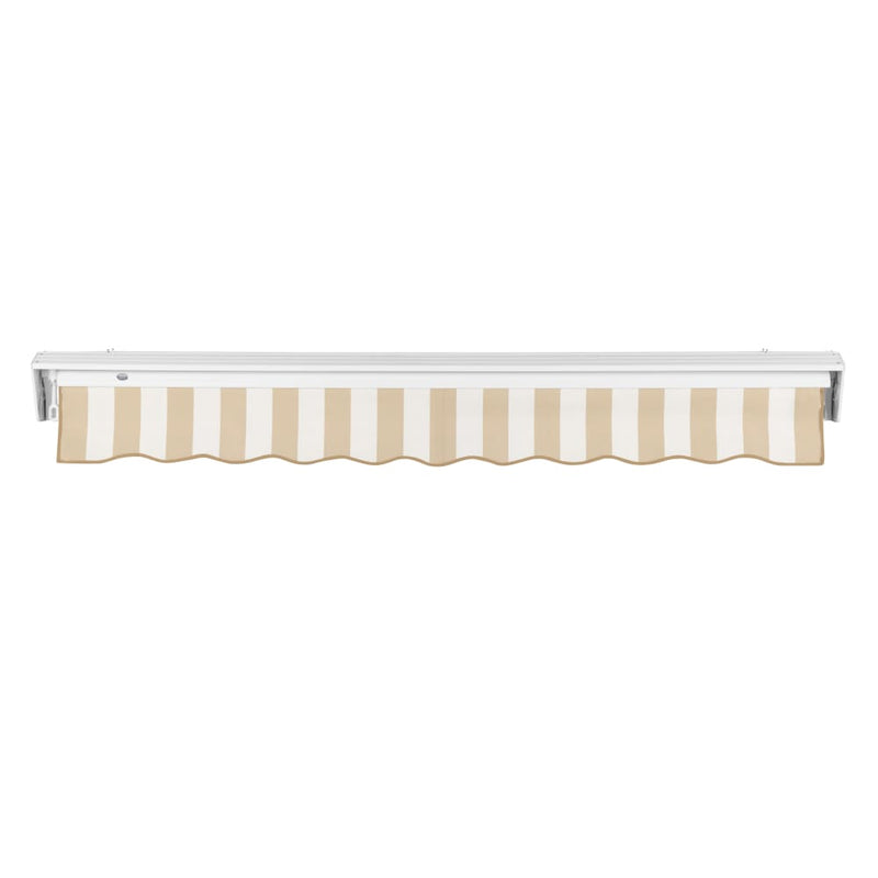 [18x10FT] Awntech Destin Premium Manual Outdoor Retractable Awning [DM18-SBY] (SAK29367)
