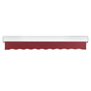 [18x10FT] Awntech Key West Premium Electric Outdoor Motorized Retractable Awning [FCL18/FCR18-SBY] (SAK24186)