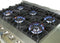 FORNO Package - 36 Inch Gas Range, Wall Mount Range Hood, Refrigerator, Microwave Drawer, Dishwasher, AP-FFSGS6244-36-8