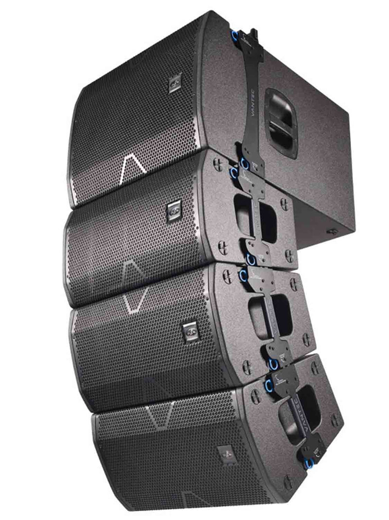 DAS Audio VANTEC-20A Active 2-Way Powered Curved Source Array Subwoofer Black - 12 Inch