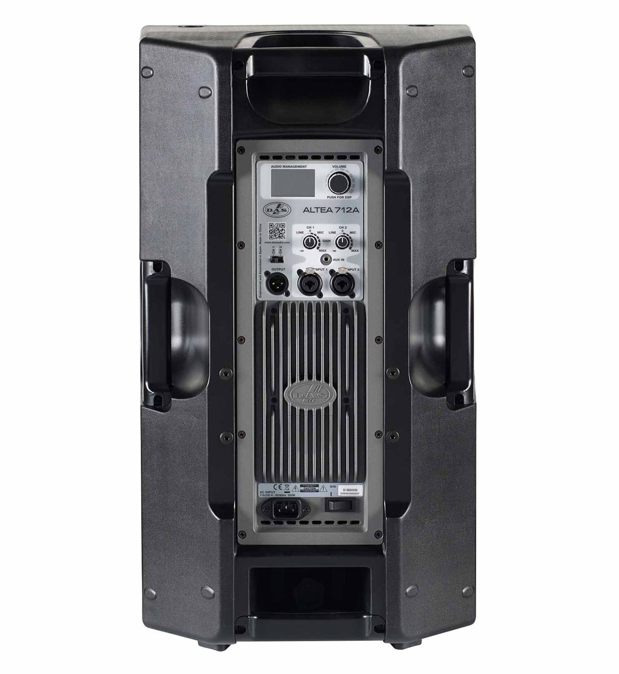 DAS Audio ALTEA-712A 2 Way 12 inch Powered Speakers - Black
